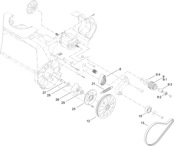 Part Location Diagram of 117-8772 Toro Ball Bearing